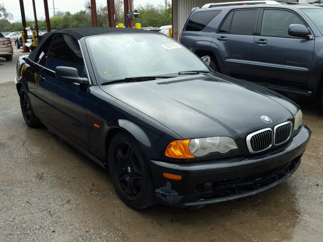 WBABS53451JU85159 - 2001 BMW 330 CI BLACK photo 1