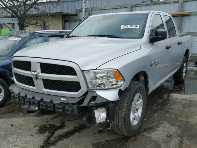 1C6RR7KT2HS785464 - 2017 RAM 1500 ST SILVER photo 2