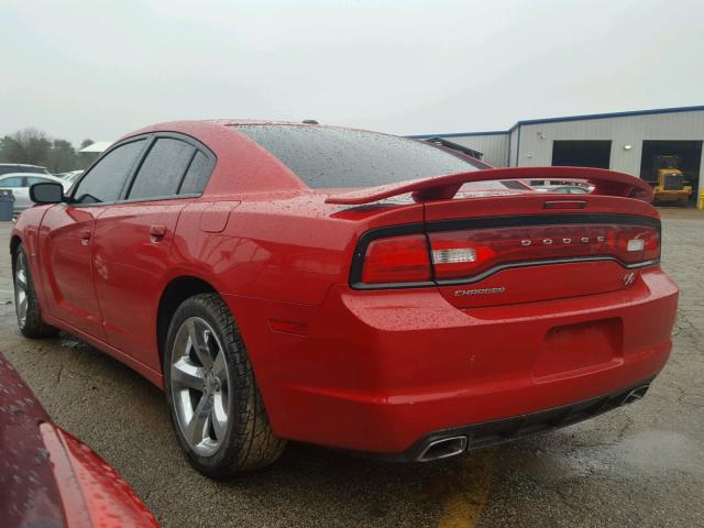 2C3CDXCT4DH522068 - 2013 DODGE CHARGER R/ RED photo 3