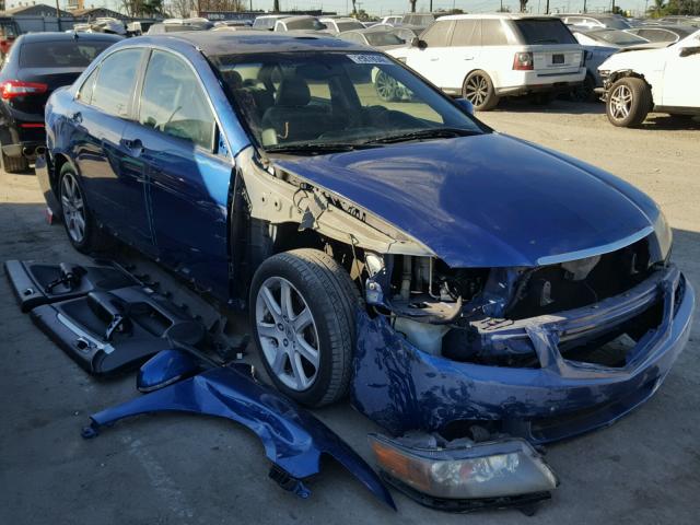 JH4CL96894C005271 - 2004 ACURA TSX BLUE photo 1