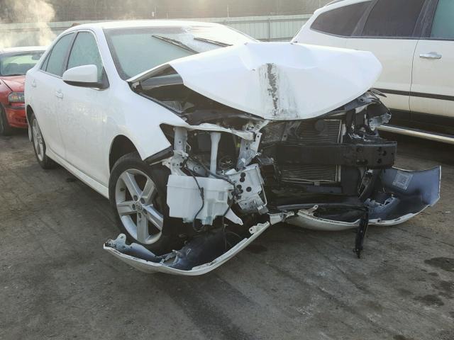 4T1BF1FK8EU841727 - 2014 TOYOTA CAMRY L WHITE photo 1