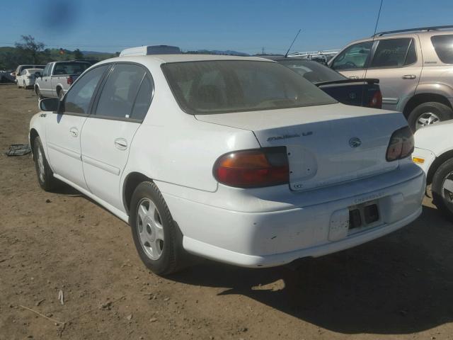 1G1NE52J91M586713 - 2001 CHEVROLET MALIBU LS WHITE photo 3