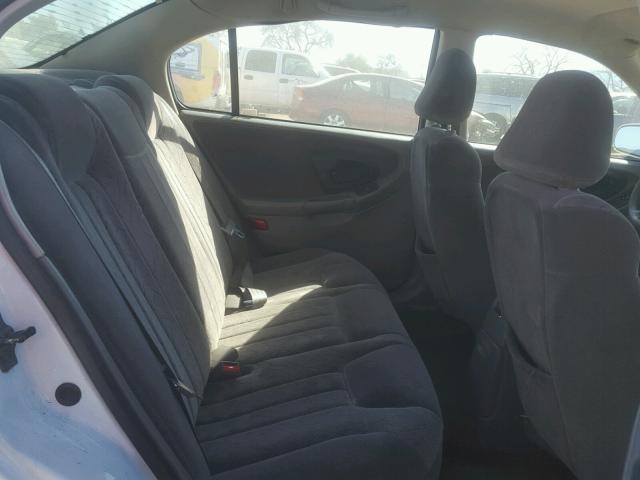 1G1NE52J91M586713 - 2001 CHEVROLET MALIBU LS WHITE photo 6