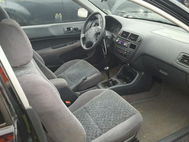1HGEJ8149WL073167 - 1998 HONDA CIVIC EX შავი ფოტო 5