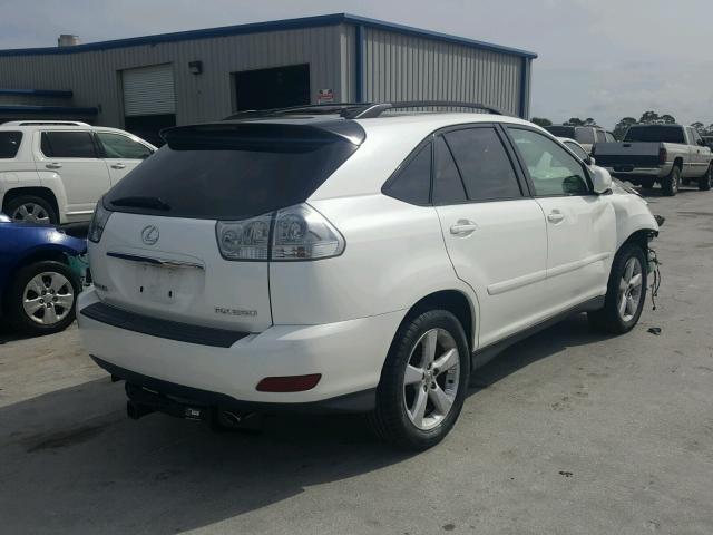 2T2GA31U06C049949 - 2006 LEXUS RX 330 WHITE photo 4