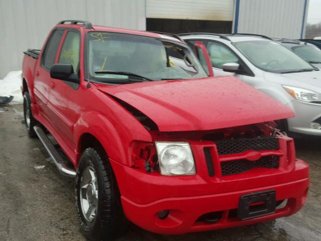 1FMDU77K55UB45438 - 2005 FORD EXPLORER S RED photo 1