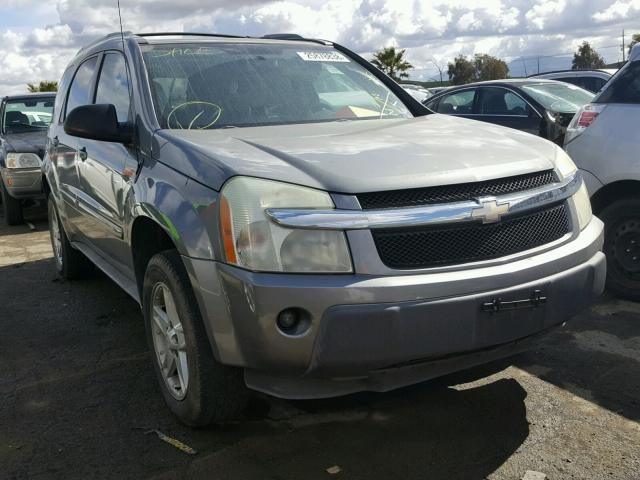 2CNDL63F956045007 - 2005 CHEVROLET EQUINOX LT GRAY photo 1