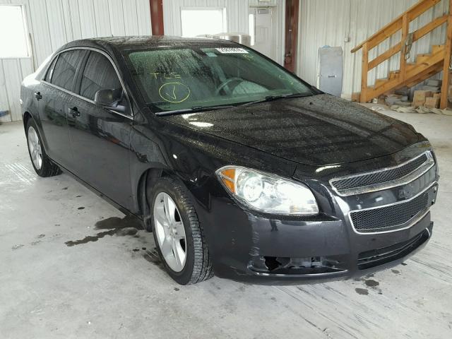 1G1ZB5EB3AF225934 - 2010 CHEVROLET MALIBU LS BLACK photo 1