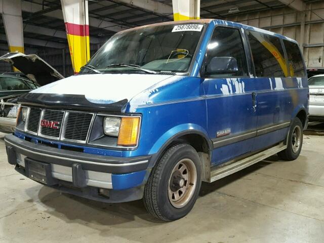 1GKDM15Z8PB519688 - 1993 GMC SAFARI BLUE photo 2