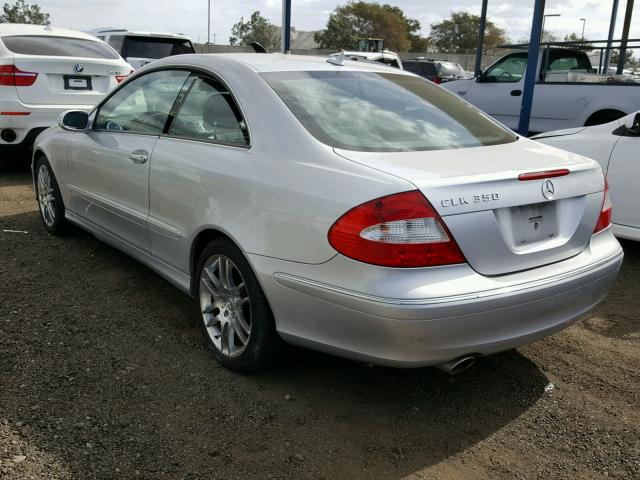 WDBTJ56H39F262611 - 2009 MERCEDES-BENZ CLK 350 SILVER photo 3