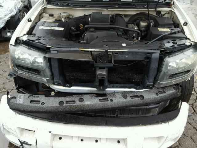 1GNDT13S922293682 - 2002 CHEVROLET TRAILBLAZE WHITE photo 7