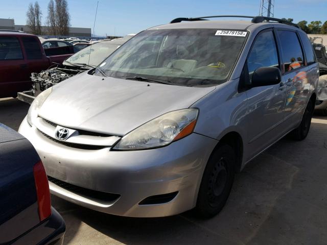 5TDZA23C86S562501 - 2006 TOYOTA SIENNA CE CREAM photo 2