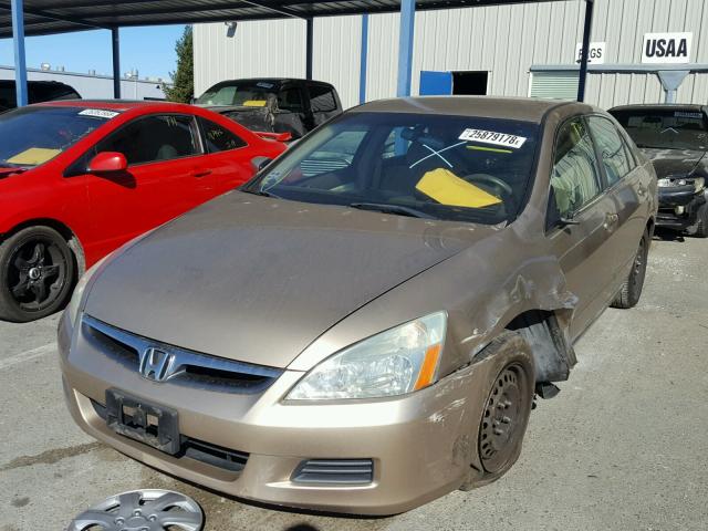 1HGCM55466A030263 - 2006 HONDA ACCORD LX GOLD photo 2