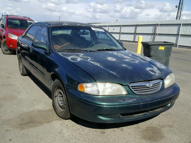 1YVGF22C3W5723265 - 1998 MAZDA 626 DX GREEN photo 1