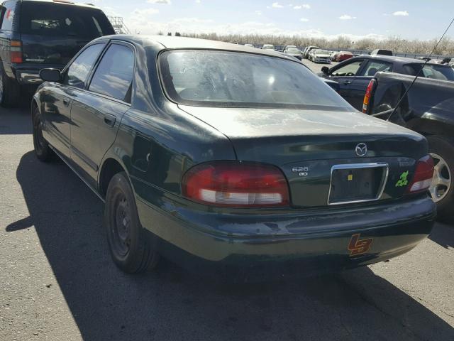 1YVGF22C3W5723265 - 1998 MAZDA 626 DX GREEN photo 3