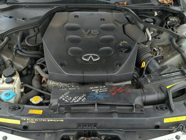 JNKCV51F74M705843 - 2004 INFINITI G35 SILVER photo 7