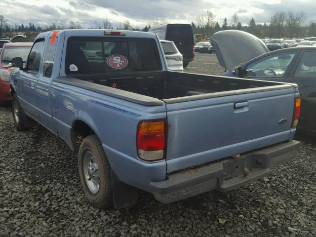 1FTYR14C9WPB23816 - 1998 FORD RANGER SUP BLUE photo 3