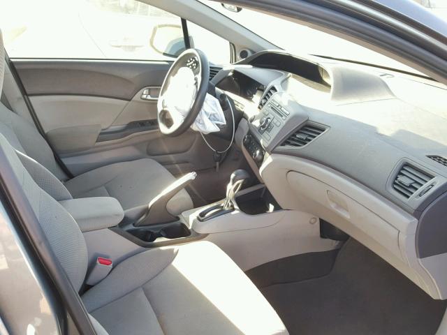 19XFB2F8XCE305854 - 2012 HONDA CIVIC EX გრაფიტი ფოტო 5