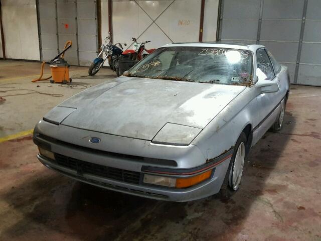 1ZVPT21U2M5138678 - 1991 FORD PROBE LX SILVER photo 2