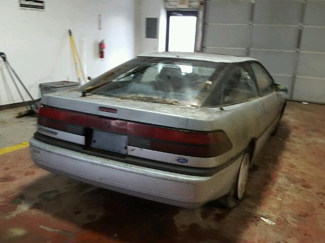 1ZVPT21U2M5138678 - 1991 FORD PROBE LX SILVER photo 4