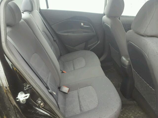 KNADM4A34C6076812 - 2012 KIA RIO LX Սև լուսանկար 6