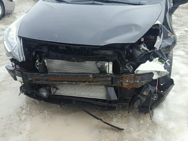 KNADM4A34C6076812 - 2012 KIA RIO LX Սև լուսանկար 9