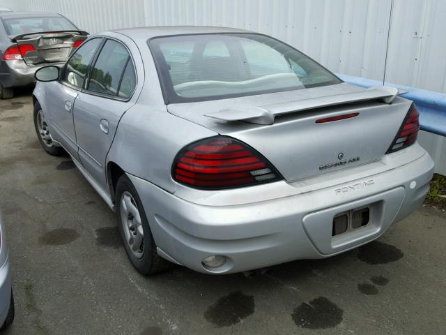 1G2NE52F94M523882 - 2004 PONTIAC GRAND AM S SILVER photo 3