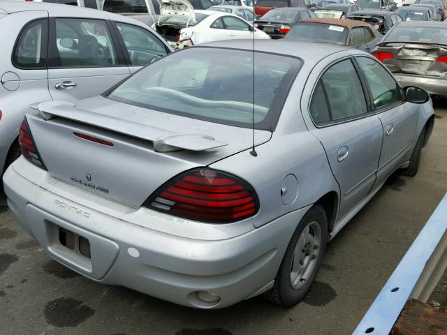 1G2NE52F94M523882 - 2004 PONTIAC GRAND AM S SILVER photo 4