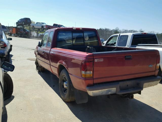 1FTCR14X4VPA64735 - 1997 FORD RANGER SUP MAROON photo 3