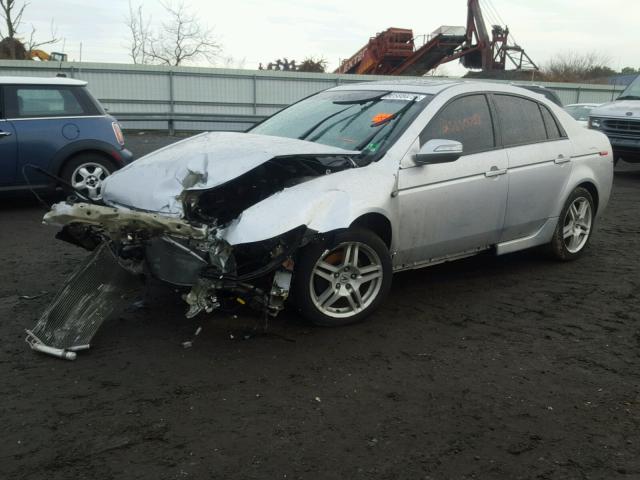 19UUA66258A056078 - 2008 ACURA TL SILVER photo 2