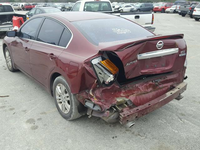 1N4AL2AP9BN474723 - 2011 NISSAN ALTIMA BAS MAROON photo 3