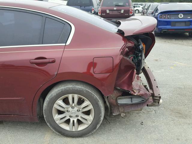 1N4AL2AP9BN474723 - 2011 NISSAN ALTIMA BAS MAROON photo 9