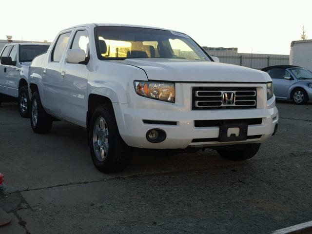 2HJYK16518H528042 - 2008 HONDA RIDGELINE WHITE photo 1