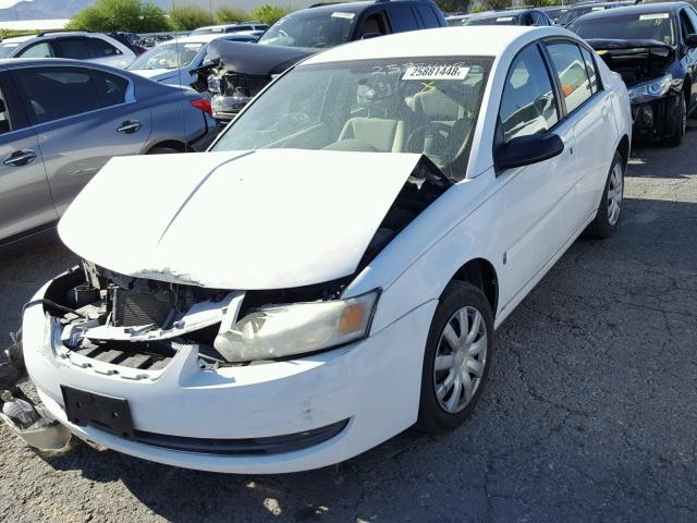 1G8AJ55F46Z110544 - 2006 SATURN ION WHITE photo 2