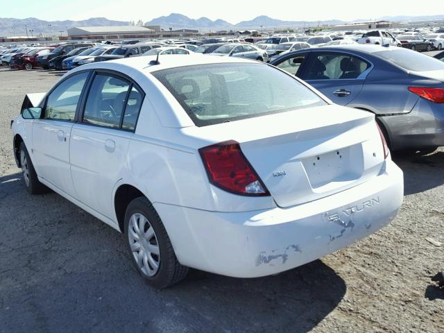 1G8AJ55F46Z110544 - 2006 SATURN ION WHITE photo 3