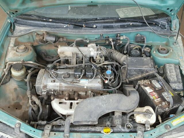 JT2AC52L7T0194622 - 1996 TOYOTA TERCEL STD TEAL photo 7