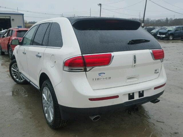 2LMDJ8JK7DBL01415 - 2013 LINCOLN MKX AWD Ağ foto 3