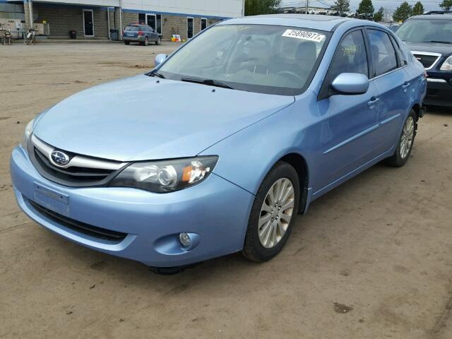 JF1GE6B60BH522108 - 2011 SUBARU IMPREZA 2. BLUE photo 2