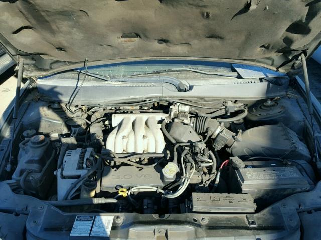 1FAFP5523YG159522 - 2000 FORD TAURUS SES GREEN photo 7