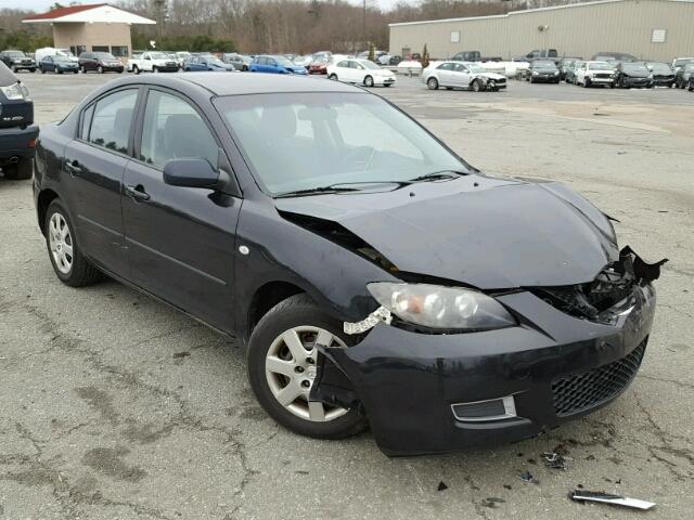 JM1BK12G381784103 - 2008 MAZDA 3 I BLACK photo 1