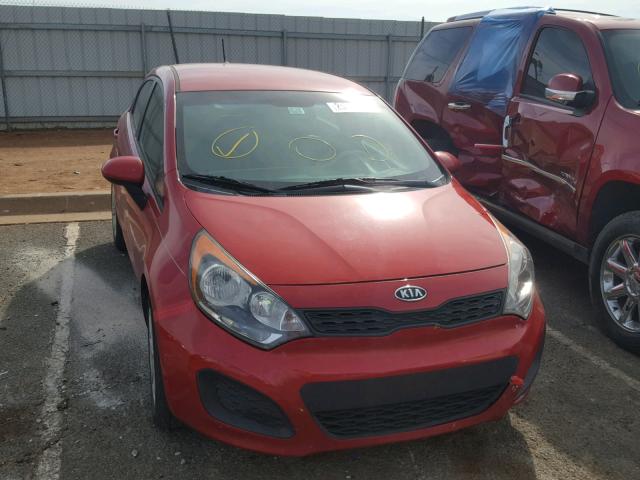 KNADM5A38D6115652 - 2013 KIA RIO LX Կարմիր լուսանկար 9