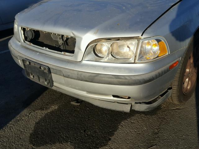 YV1VS2551YF516595 - 2000 VOLVO S40 SILVER photo 9