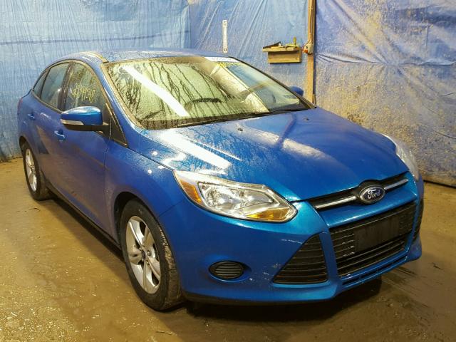 1FADP3F27EL205589 - 2014 FORD FOCUS SE BLUE photo 1