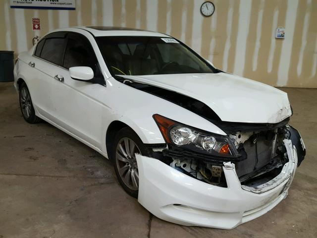 1HGCP3F85BA032206 - 2011 HONDA ACCORD EXL WHITE photo 1