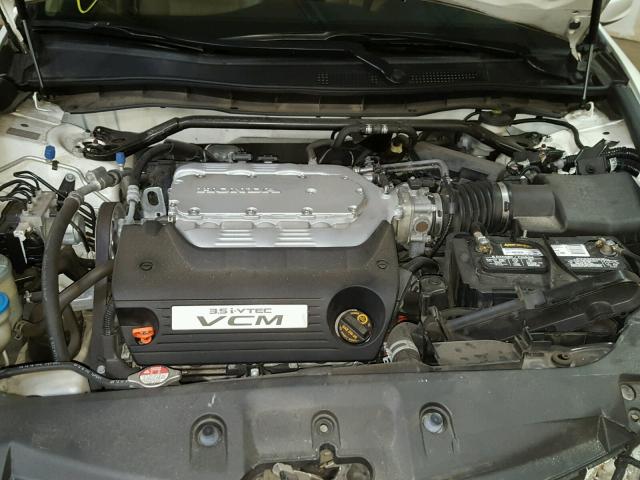 1HGCP3F85BA032206 - 2011 HONDA ACCORD EXL WHITE photo 7