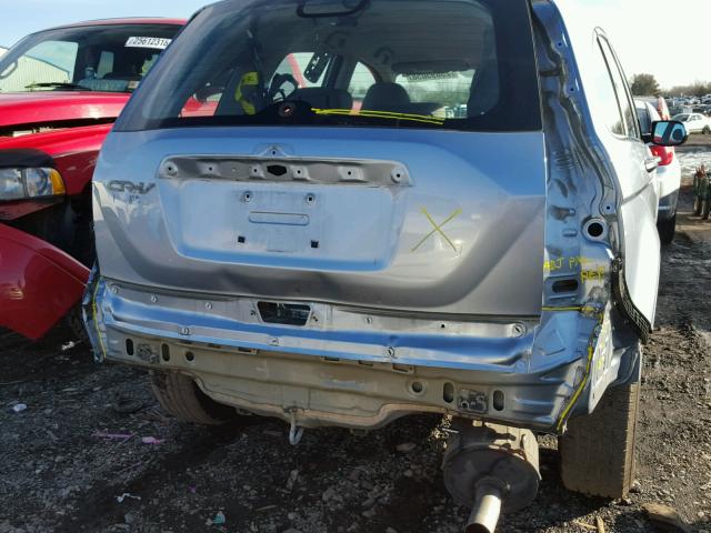 5J6RE3H36AL033426 - 2010 HONDA CR-V LX BLUE photo 9