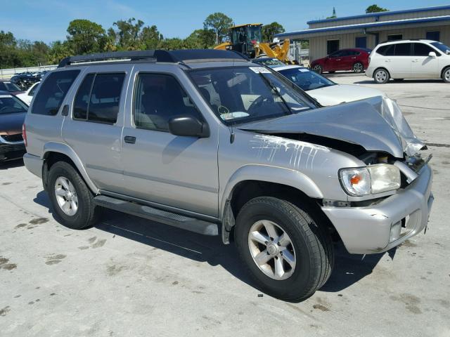 JN8DR09Y34W910183 - 2004 NISSAN PATHFINDER SILVER photo 1