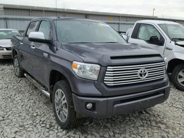 5TFAW5F10GX568573 - 2016 TOYOTA TUNDRA CRE SILVER photo 1