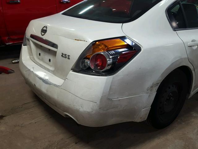 1N4AL21E38N513300 - 2008 NISSAN ALTIMA 2.5 WHITE photo 9