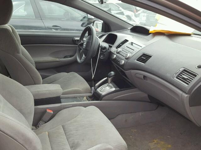 2HGFG12676H007790 - 2006 HONDA CIVIC LX GRAY photo 5